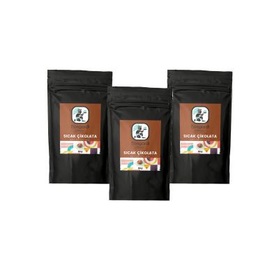 Bongardi Premium Sıcak Çikolata 3 x 500g (1.5 KG) - Ekonomik Set - Kilitli Paket Yoğun Çikolata Lezzeti